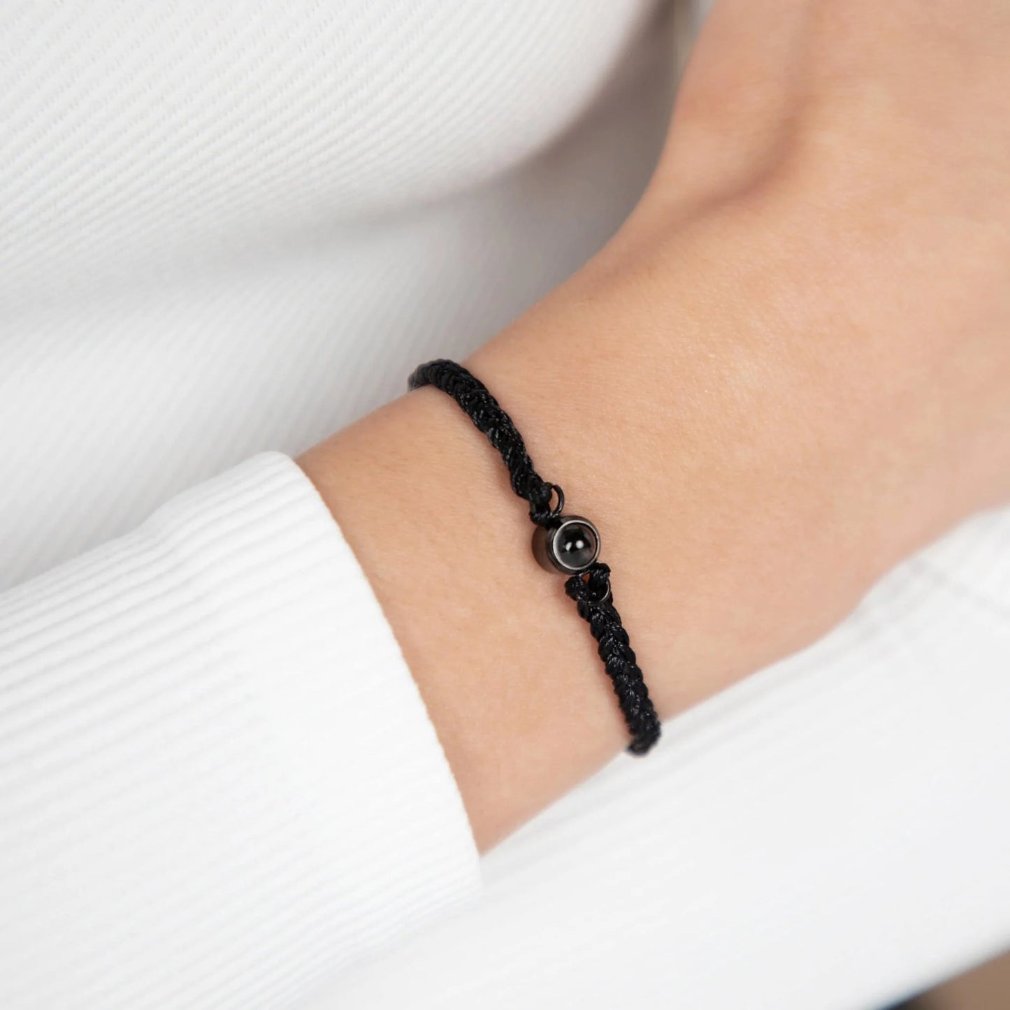 Braided Bracelet - Personalized Photo Projection - Multiple Options Available