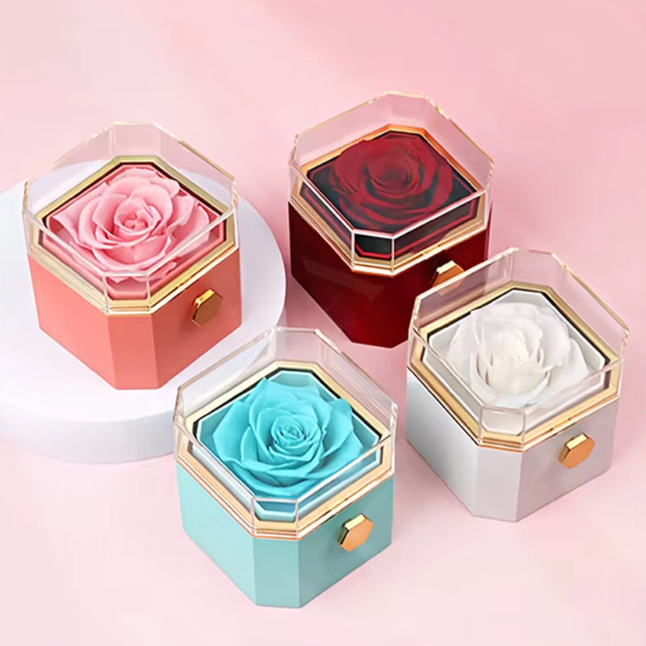 Coffrets Rose éternelle