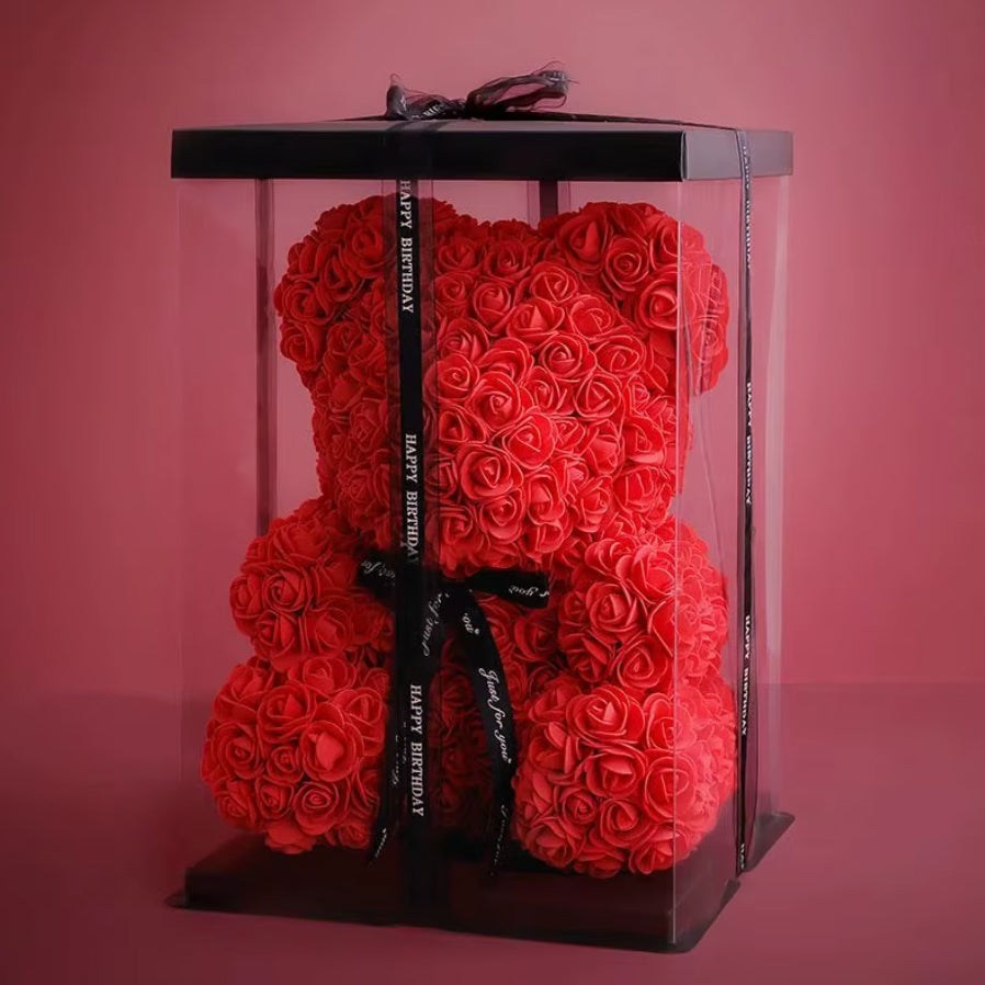 Box Rose Teddy