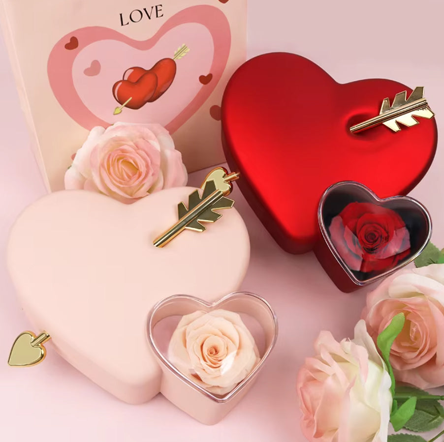 Coffrets Coeur & Rose éternelle