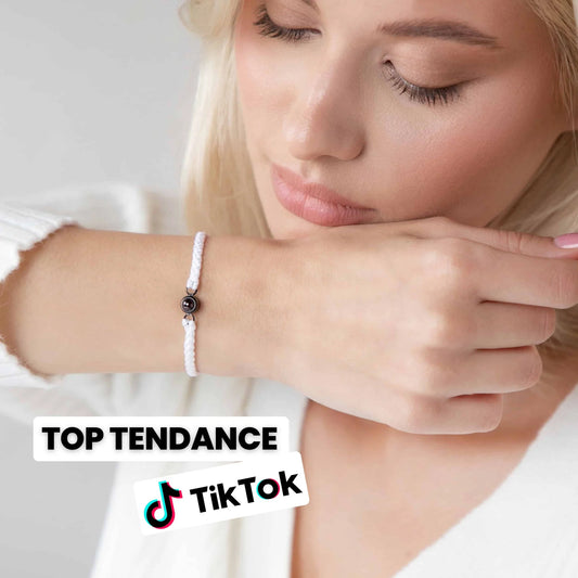 Braided Bracelet - Personalized Photo Projection - Multiple Options Available